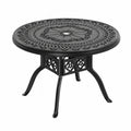 Tavolo rotondo in alluminio da esterno Ø120 cm